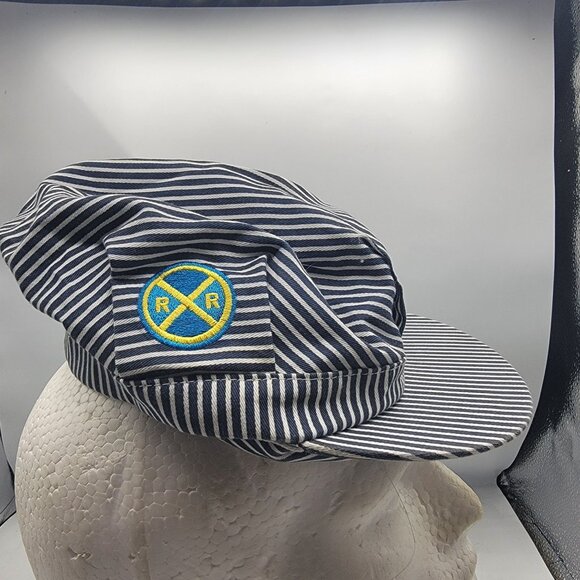 Thomas And Friends Toddlers Striped Engineer Cap With Patches Costumes Casual - Picture 4 of 10